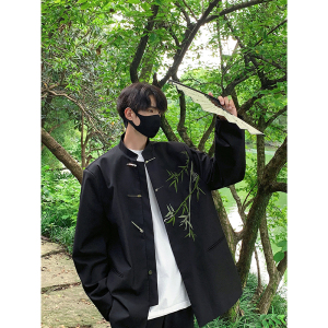 春秋正装订婚结婚西服外套618-XZ06-P85控128新中式风图片