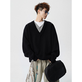 秋冬刺绣假两件毛衣618-MM912-P60控108LK，男装针织衫/毛衣，星座618