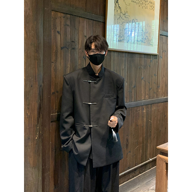 新中式西服西装外套618-XZ04-P85控128,男装西服套装,星座618
