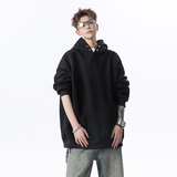 无影墙高品质420克双扣子连帽卫衣618-WY1015-P55控88，男装卫衣，星座618
