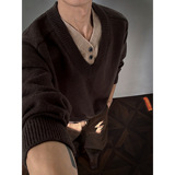 现货假两件针织毛衣衫618-MM902-P55 控108,男装针织衫/毛衣,星座618, 现货假两件针织毛衣衫618-MM902-P55 控108,男装针织衫/毛衣,星座618,