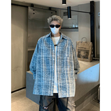 春秋新款小众衬衫外套223-7-CS336-P55控78，男装衬衫，星座618