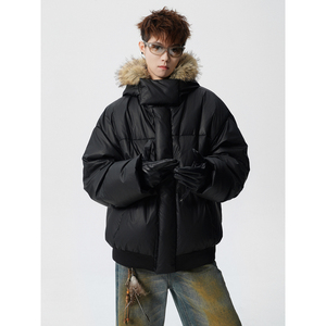 90白鸭绒毛领羽绒服外套618-YR05-P245控388LK图片