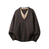 白底图现货假两件针织毛衣衫618-MM902-P55控108，男装针织衫/毛衣，星座618