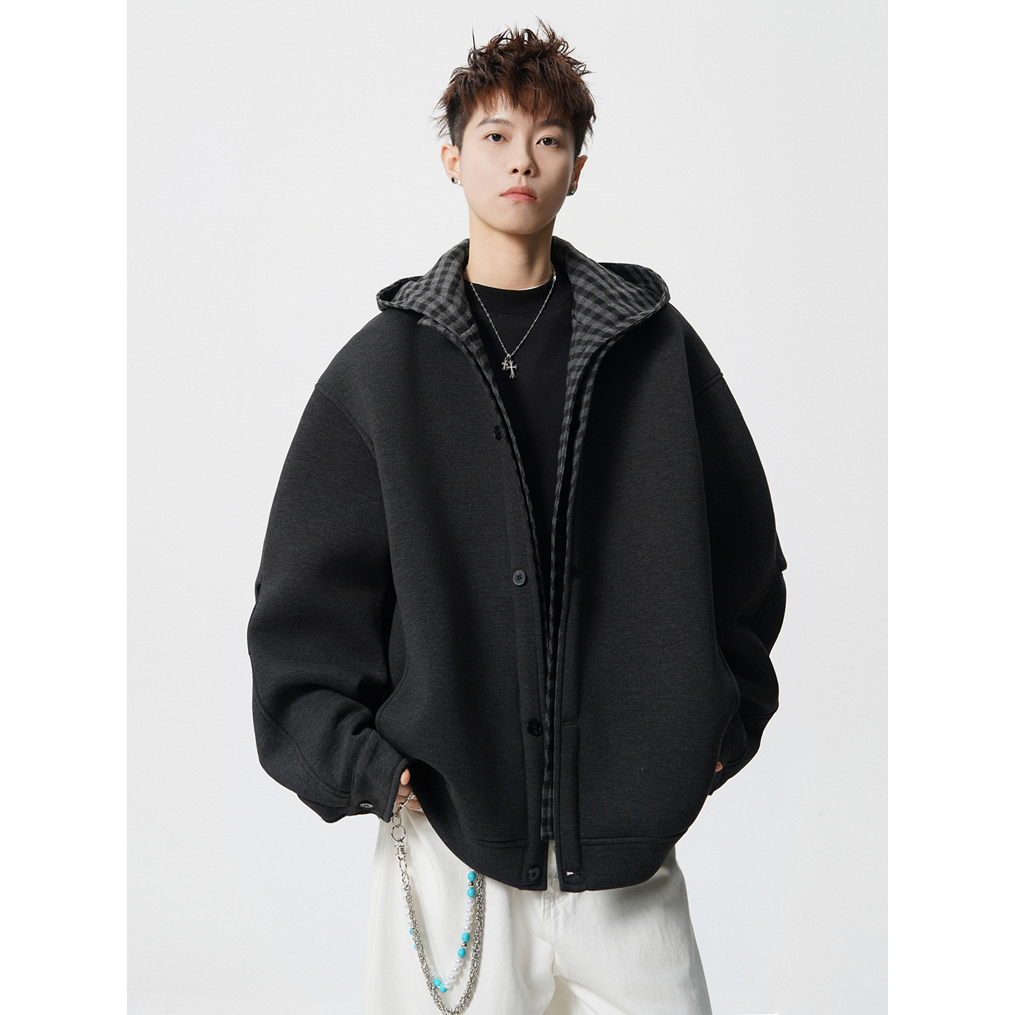 卫衣夹克外套618-WY388-P100控168，男装夹克，星座618