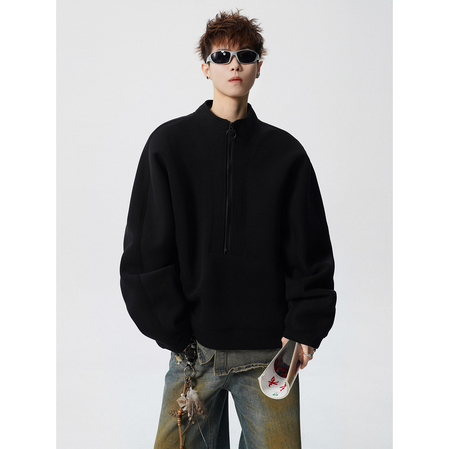 春款卫衣高品质外套618-V117-P60控108LK，女装短外套，星座618