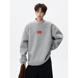 秋冬新款圆领刺绣加绒卫衣618-V29-P50控88，男装卫衣，星座618