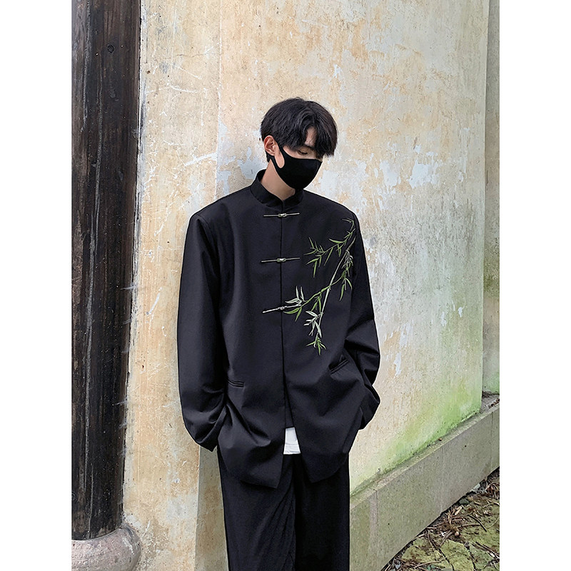 春秋正装订婚结婚西服外套618-XZ06-P85控128新中式风,男装西服,星座618