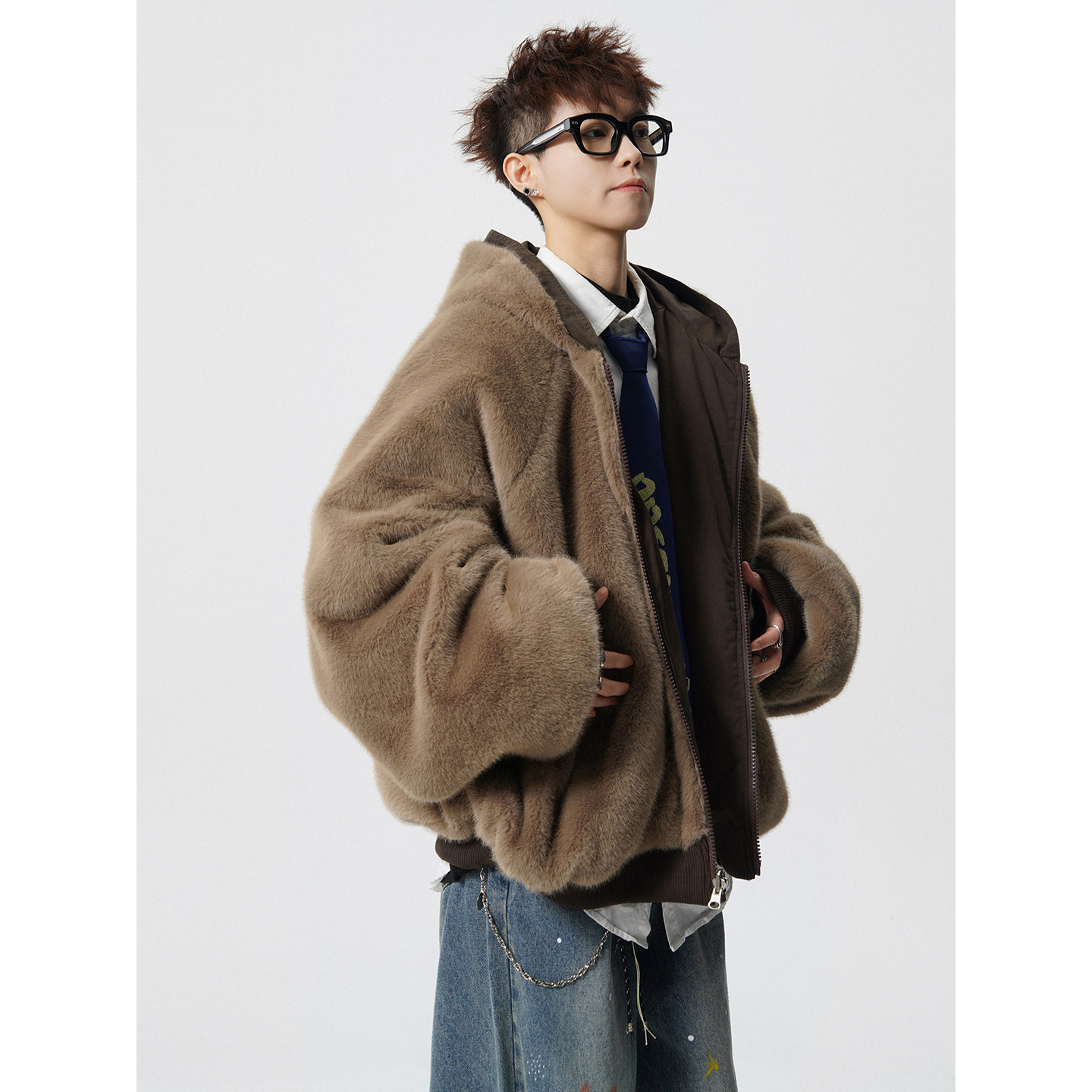冬季双面穿棉服外套棉衣618-MF574特批90,男装棉衣,星座618