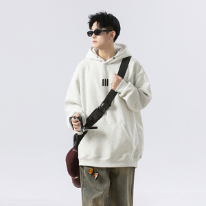 冬季加绒加厚卫衣刺绣外套618-V20-P55控78图片