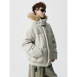 90白鸭绒毛领羽绒服外套618-YR05-P245控388LK，男装羽绒服，星座618