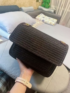 NK新款新颜色链条包斜挎包单肩包牛皮配件手工编织钩织diy材料包