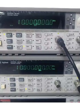 HP53131A/53181a/53132A频率计通用计数器台式开票