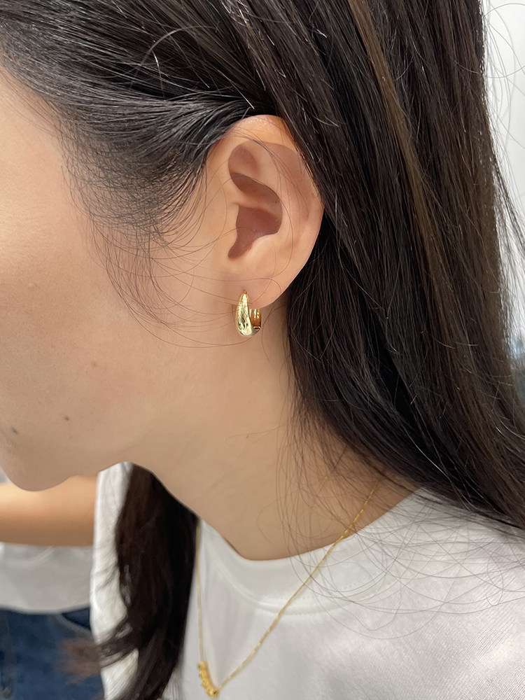 widelia十三行老板娘家新款925银圆形耳环男女同款圆圈耳饰4001