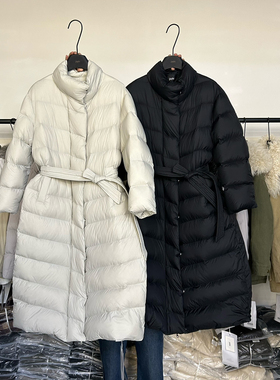 ZICCI-秋冬新款防风保暖气质收腰一件过冬款保暖羽绒服外套