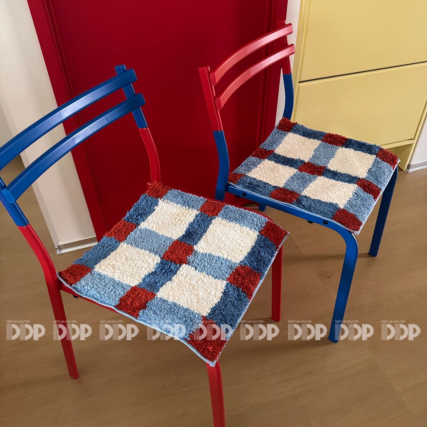 中古包豪斯复古韩式簇绒坐垫