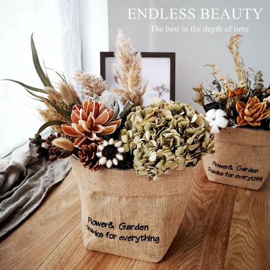 天然干花民宿橱窗装饰摆件客厅