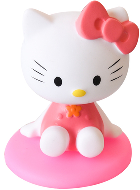 蛋糕装饰摆件摇头公仔美国KT猫队长蓝色猫黄色小鸡可爱甜品台插件