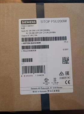 议价6EP1334-3BA10-8AB0 PSU200M  10 A调节电源6EP1 334-3BA10-8