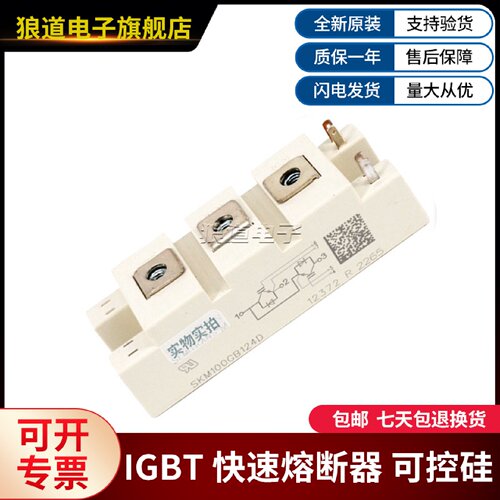 议价全新SKM100GB124D SKM100GB125DN功率IGBT模块SKM100GB128D现