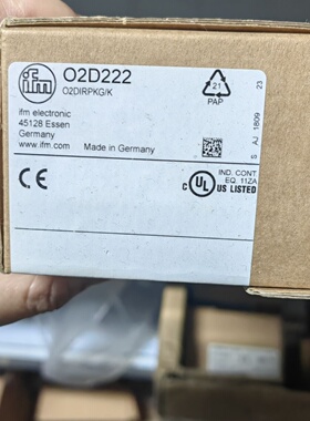 议价原装【只卖正品】IFM易福门感测器O2D222  02D222