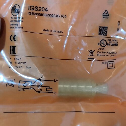 议价假一赔十IFM易福门IGS204现货IGS704