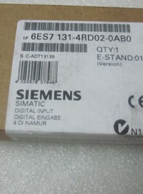 议价原装1P6ES7131-4RD02-0AB0正品4DI DC 24V NAMUR6ES71314RD02