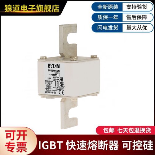 议价美国伊顿巴斯曼熔断器  170M6310 170M6311  170M6312 170M63