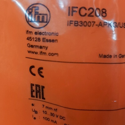 议价假一赔十IFM易福门IFC207  IFC208