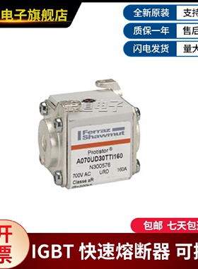 议价法国Ferraz罗兰熔断器A070UD30TTI160 N300576 690V 160A