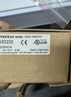议价原装【只卖正品】IFM易福门感测器O2D220  02D220