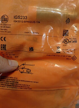 议价假一赔十IFM易福门IGS233 IGS705