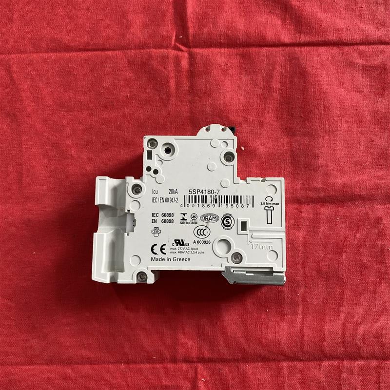 议价西门子微型断路器5SP4180-7C80小型断路器