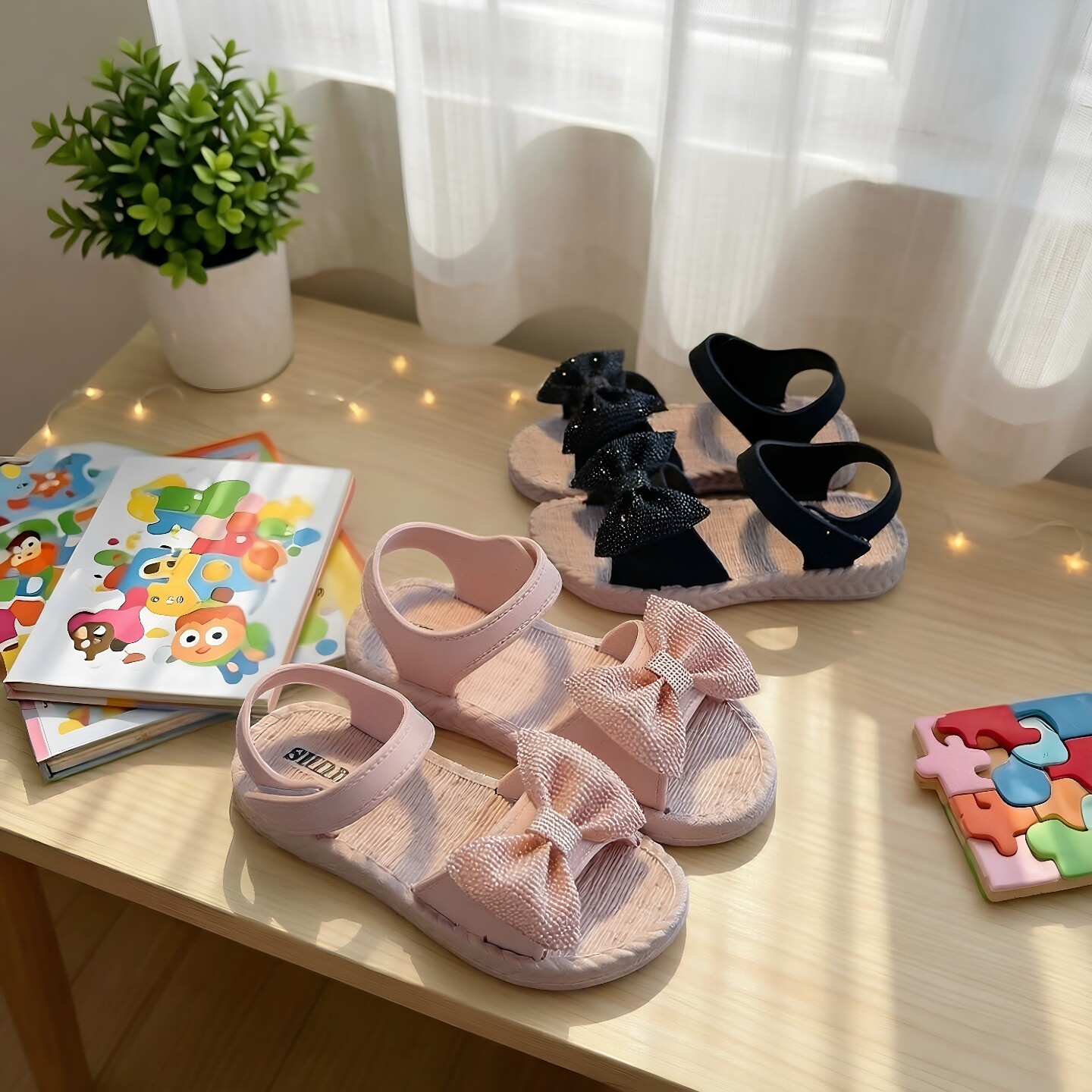 女童夏季韩版中大童休闲平软底