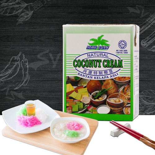 马来西亚进口兴源浓缩椰浆200ml