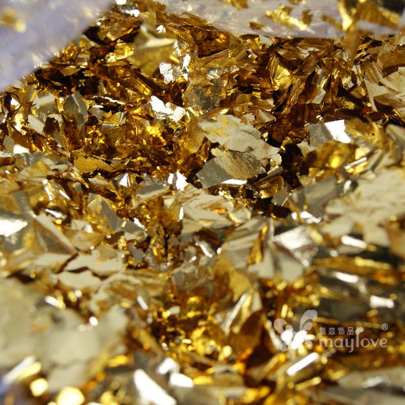 台湾金箔碎金箔贴雕花家具工艺品佛像速度快新颜色亮损耗小好质量