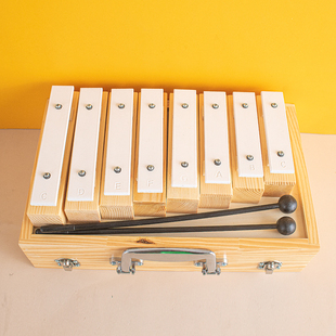 奥尔夫打击乐器八音钟琴17音铝板琴8音砖AD木敲琴乐器幼儿园教具