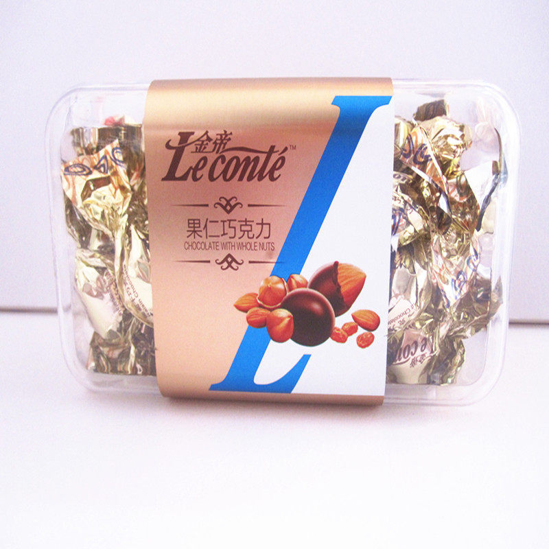 金帝巧克力果仁巧克力蛋什锦装160gx1盒礼盒多口味喜糖果包邮