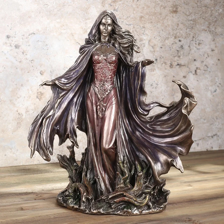 进口蒙特·摩尔正版 Morgana奇幻风青铜树脂雕像 礼盒装
