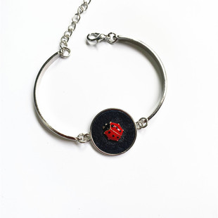 复古浮雕珐琅瓢虫手链声明手链哥特式朋克珠宝 2021 年新品