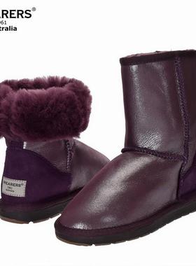澳洲代购正品SHEARERS皮毛一体雪地靴经典款防水短款糖果色