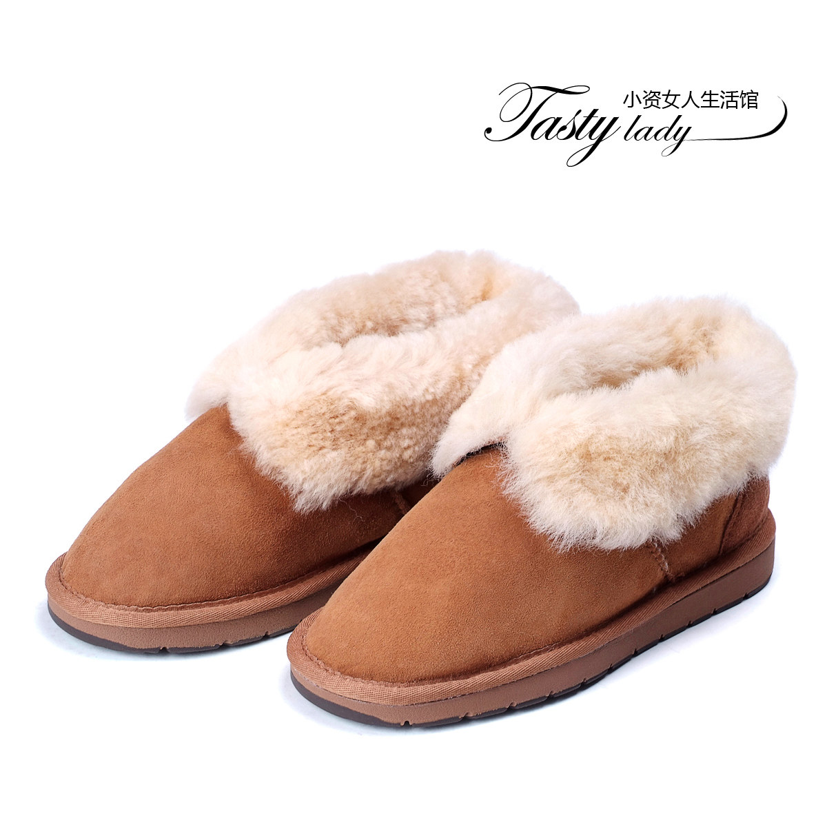 澳洲代购shearers雪地靴皮毛一体居家鞋保暖鞋冬季棉鞋