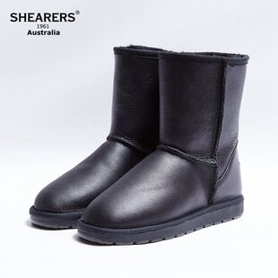 澳洲代购SHEARERS雪地靴基本款防水中筒靴