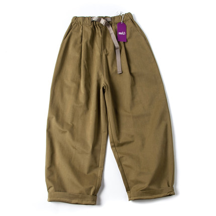 耐磨男裤秋冬季cityboy宽松阔腿萝卜锥形裤廓形老爹裤休闲工装裤