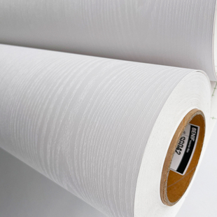 韩国LG进口高端防潮白色木纹膜加厚波音软片家具翻新柜子改色自粘