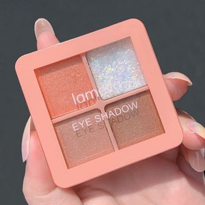 ins超火李佳崎推荐四色眼影盘2022年新款大地色平价学生小众品牌