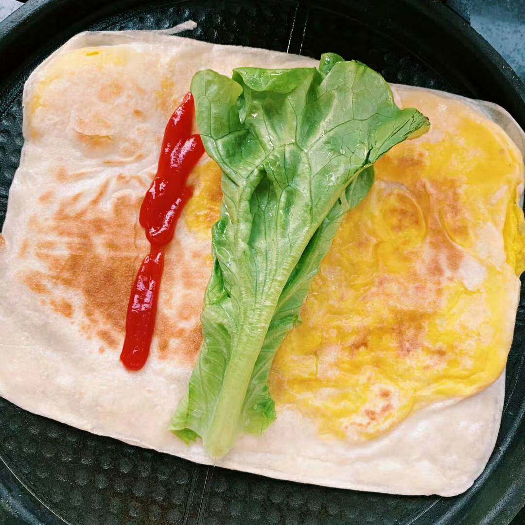 鸡蛋灌饼25片家庭装手抓饼面饼家用早餐煎饼半成品商品灌饼皮