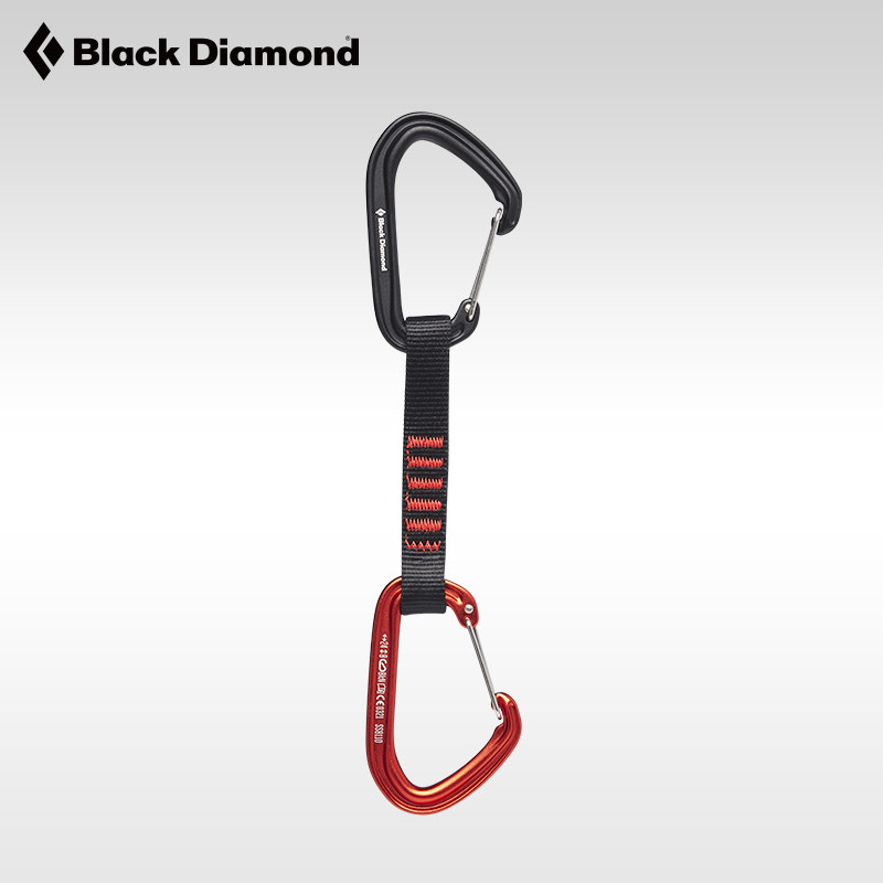 Black Diamond黑钻BD攀岩钩丝门快挂专业户外攀登训练装备381113