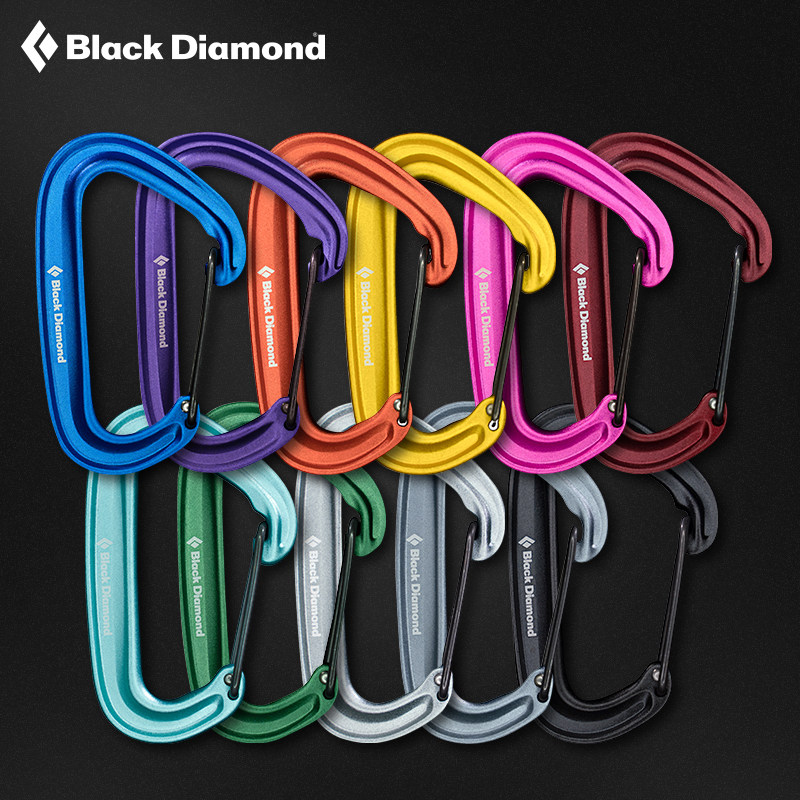 BlackDiamond黑钻BD户外登山攀岩锁扣攀岩装备轻量丝扣锁具210235