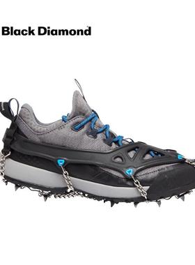 BlackDiamond冰爪雪地防滑鞋套冰抓bd防滑钉户外徒步攀岩爪140001